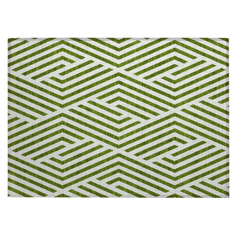 Chantille ACN550 Green 1'8" x 2'6" Rug. Picture 1