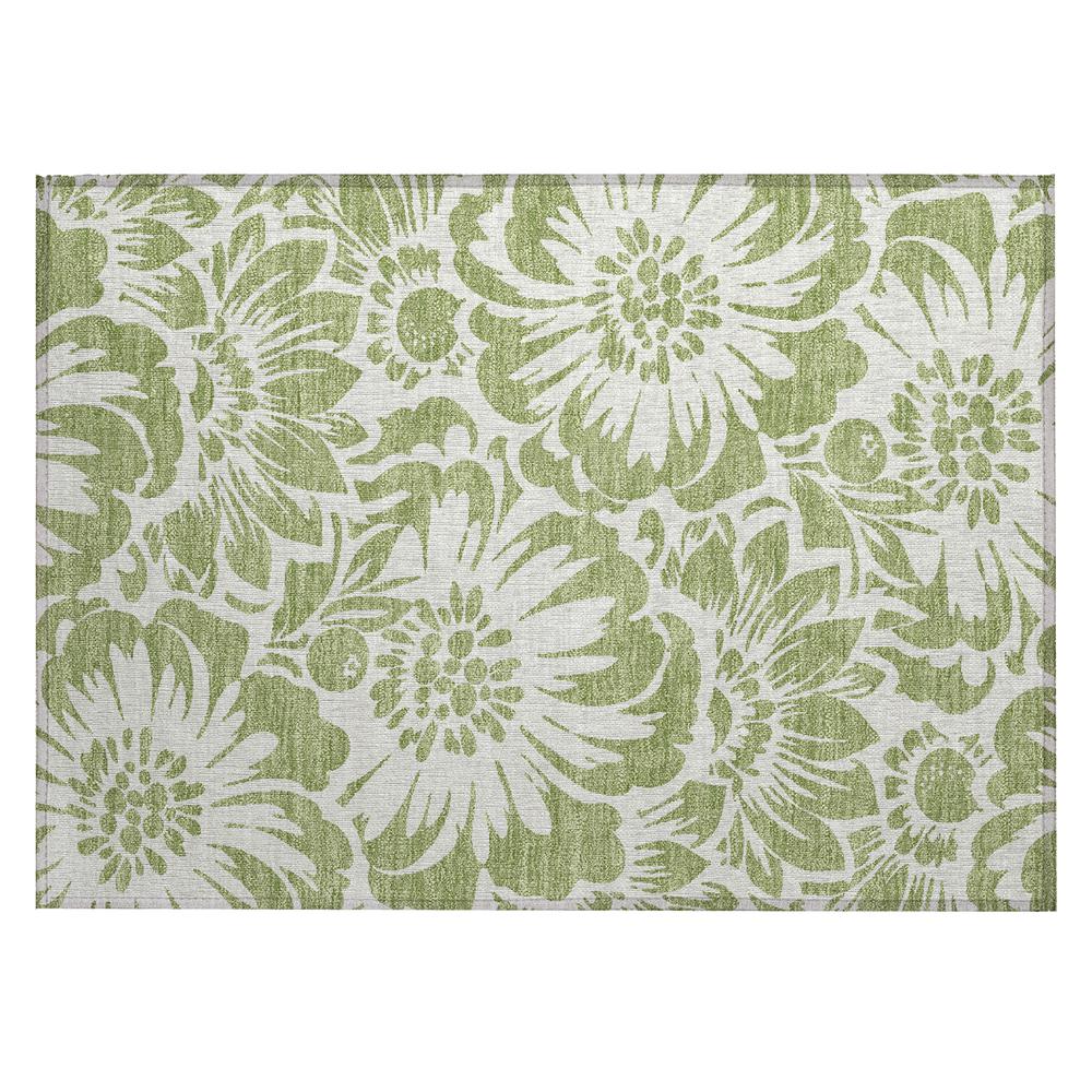 Chantille ACN551 Green 1'8" x 2'6" Rug. Picture 1
