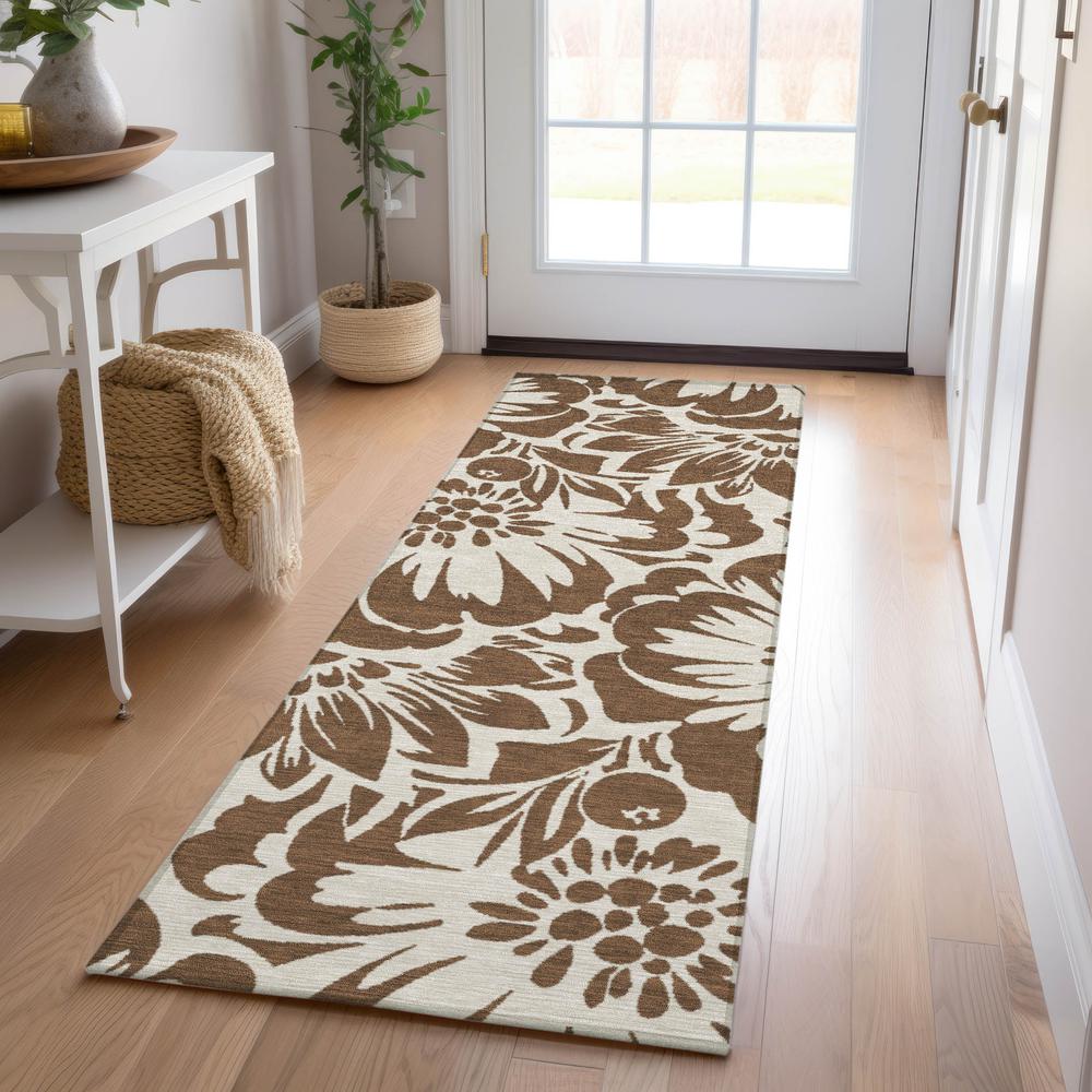 Chantille ACN551 Brown 2'3" x 7'6" Rug. Picture 6