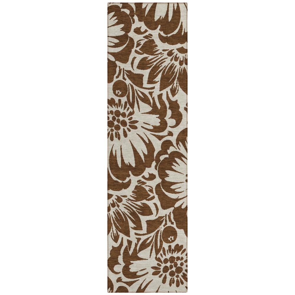 Chantille ACN551 Brown 2'3" x 7'6" Rug. Picture 1