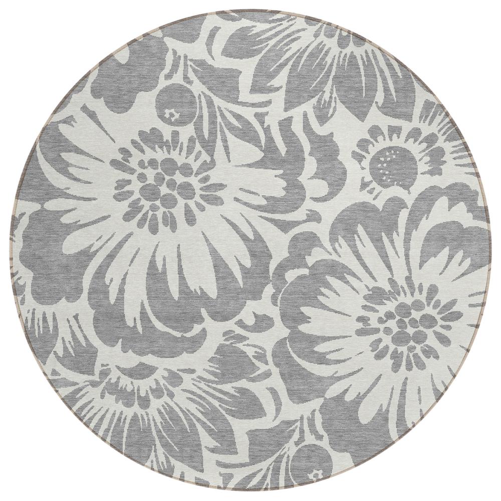 Chantille ACN551 Gray 8' x 8' Rug. Picture 1