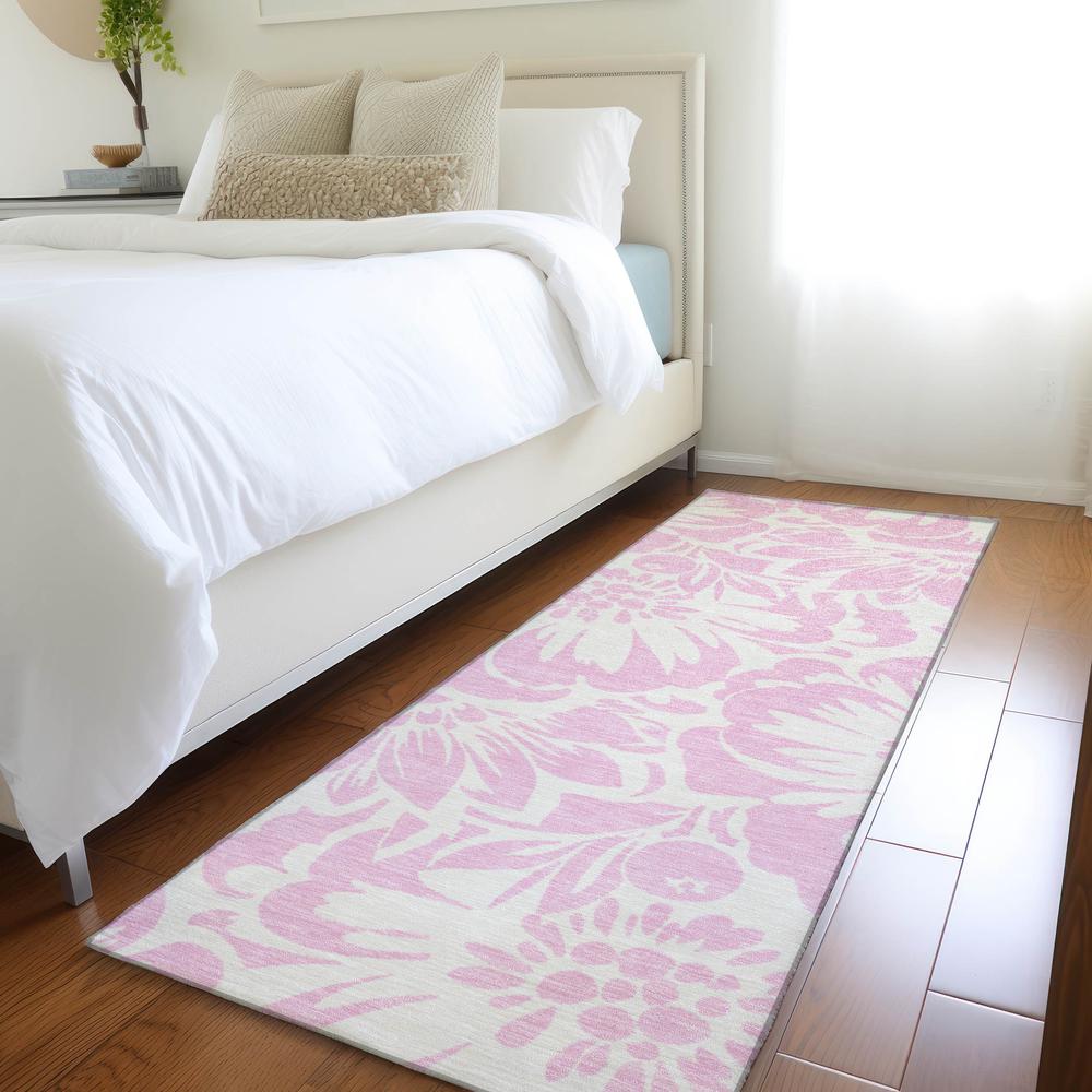 Chantille ACN551 Pink 2'3" x 7'6" Rug. Picture 6
