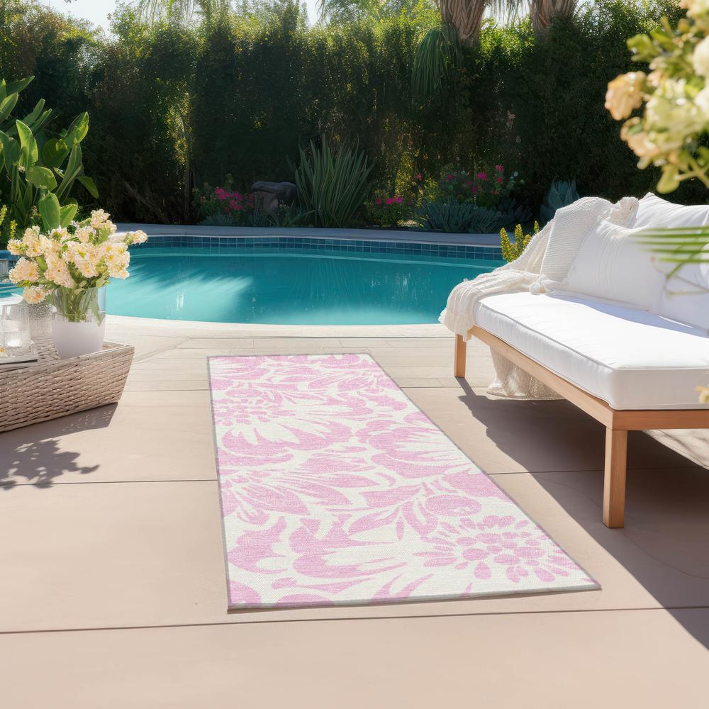 Chantille ACN551 Pink 2'3" x 7'6" Rug. Picture 7