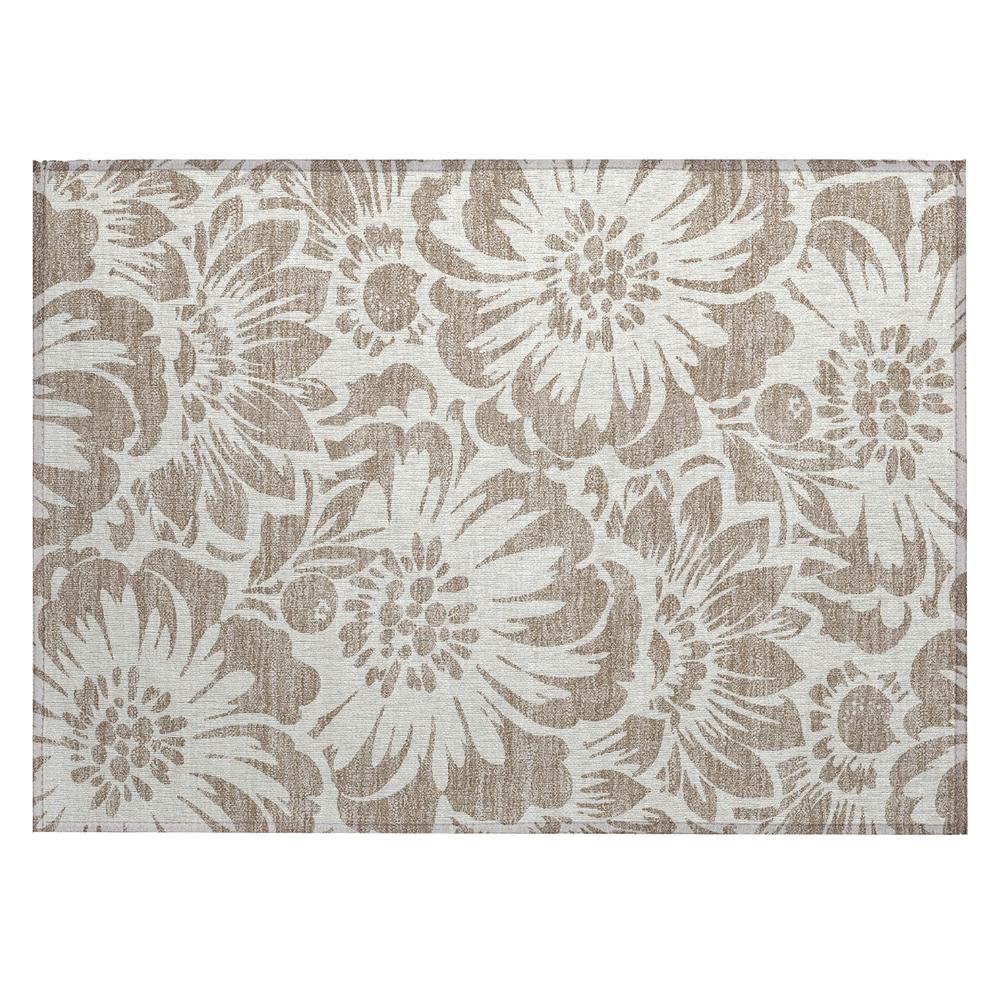 Chantille ACN551 Brown 1'8" x 2'6" Rug. Picture 1