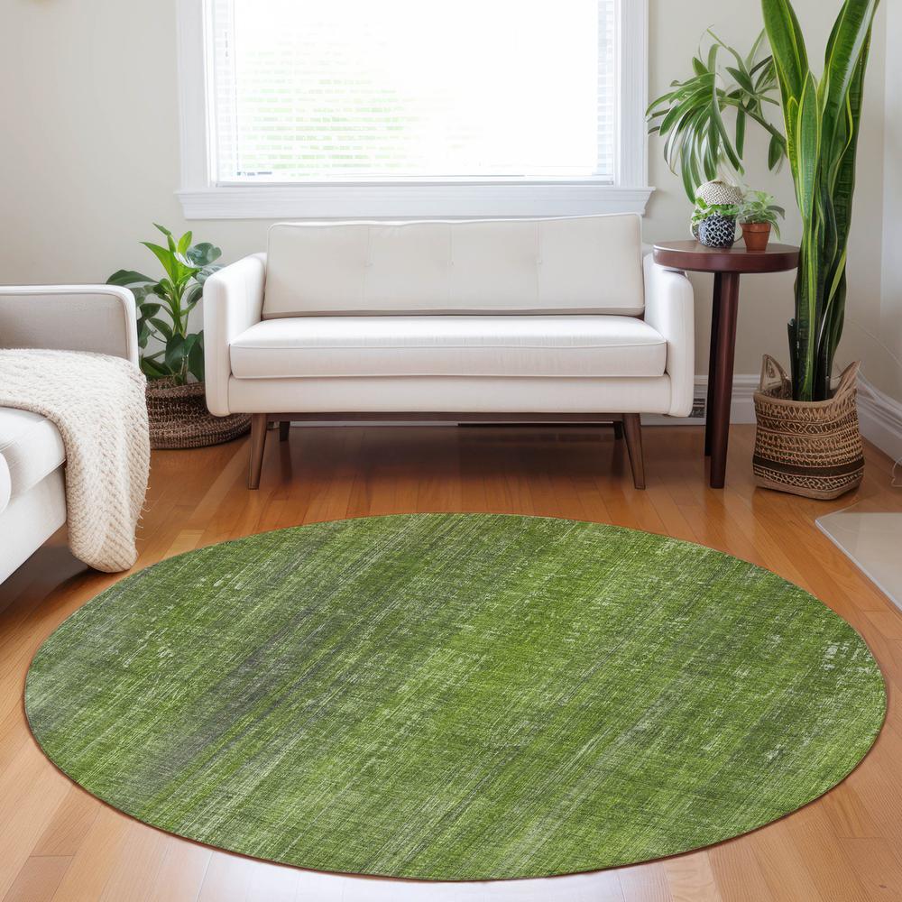 Chantille ACN552 Green 8' x 8' Rug. Picture 7