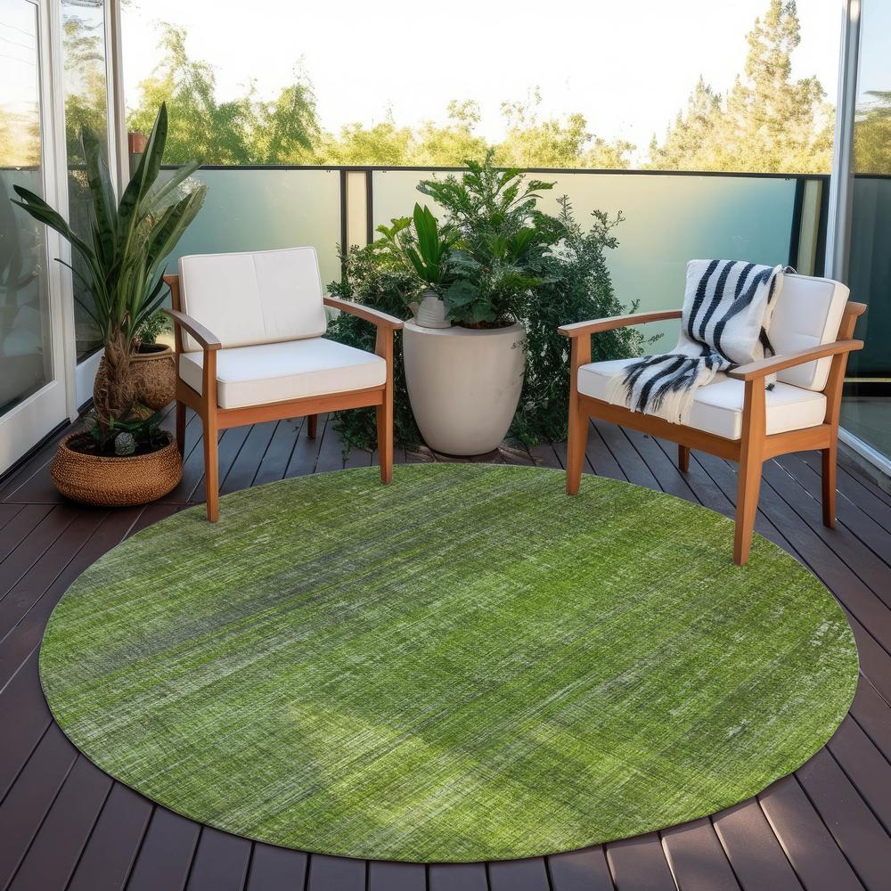 Chantille ACN552 Green 8' x 8' Rug. Picture 8