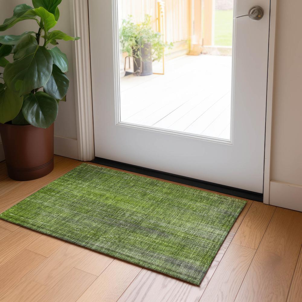 Chantille ACN552 Green 1'8" x 2'6" Rug. Picture 6