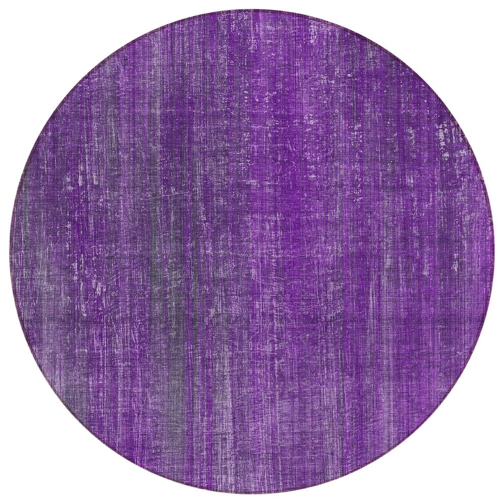 Chantille ACN552 Purple 8' x 8' Rug. Picture 1
