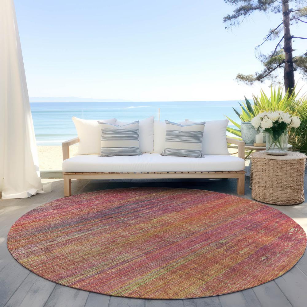 Chantille ACN552 Red 8' x 8' Rug. Picture 7