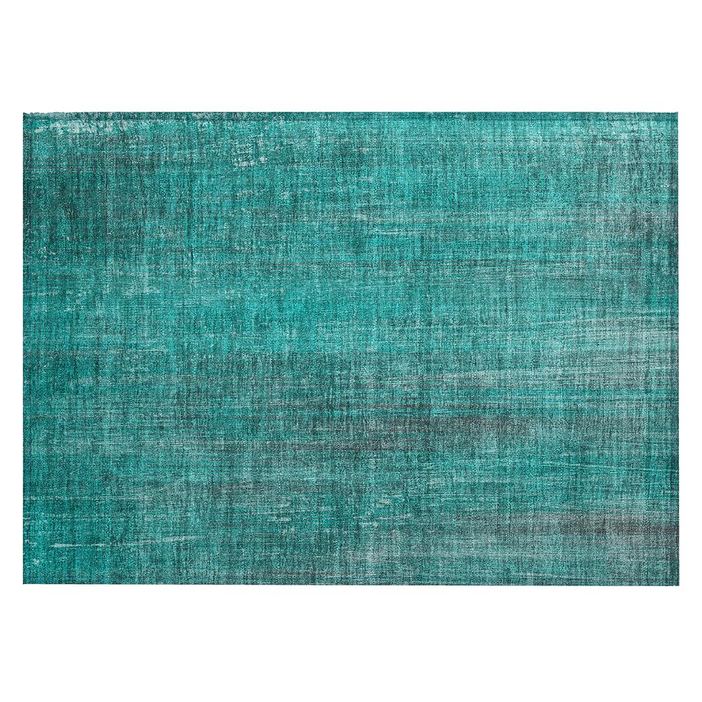Chantille ACN552 Teal 1'8" x 2'6" Rug. Picture 1