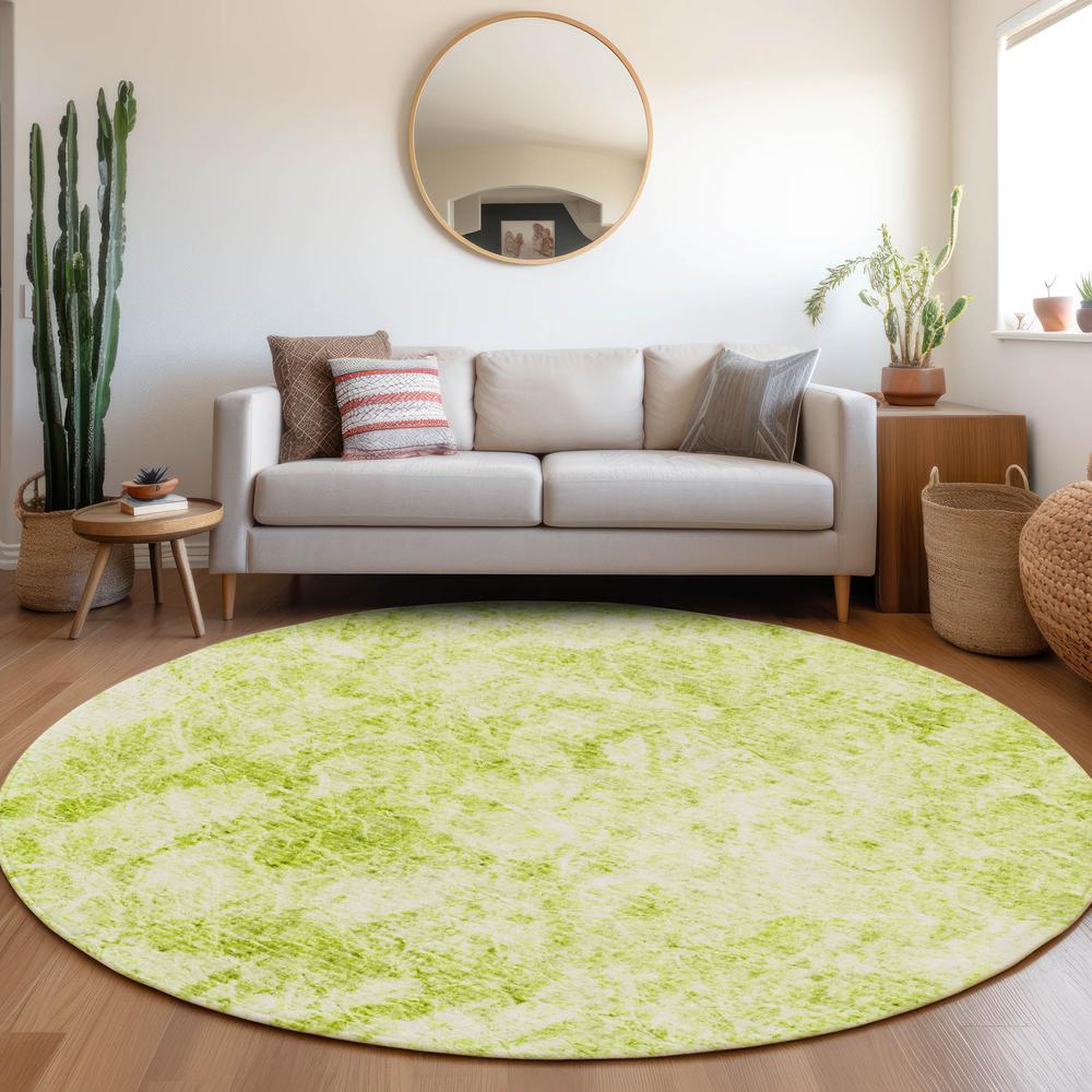 Chantille ACN553 Green 8' x 8' Rug. Picture 6