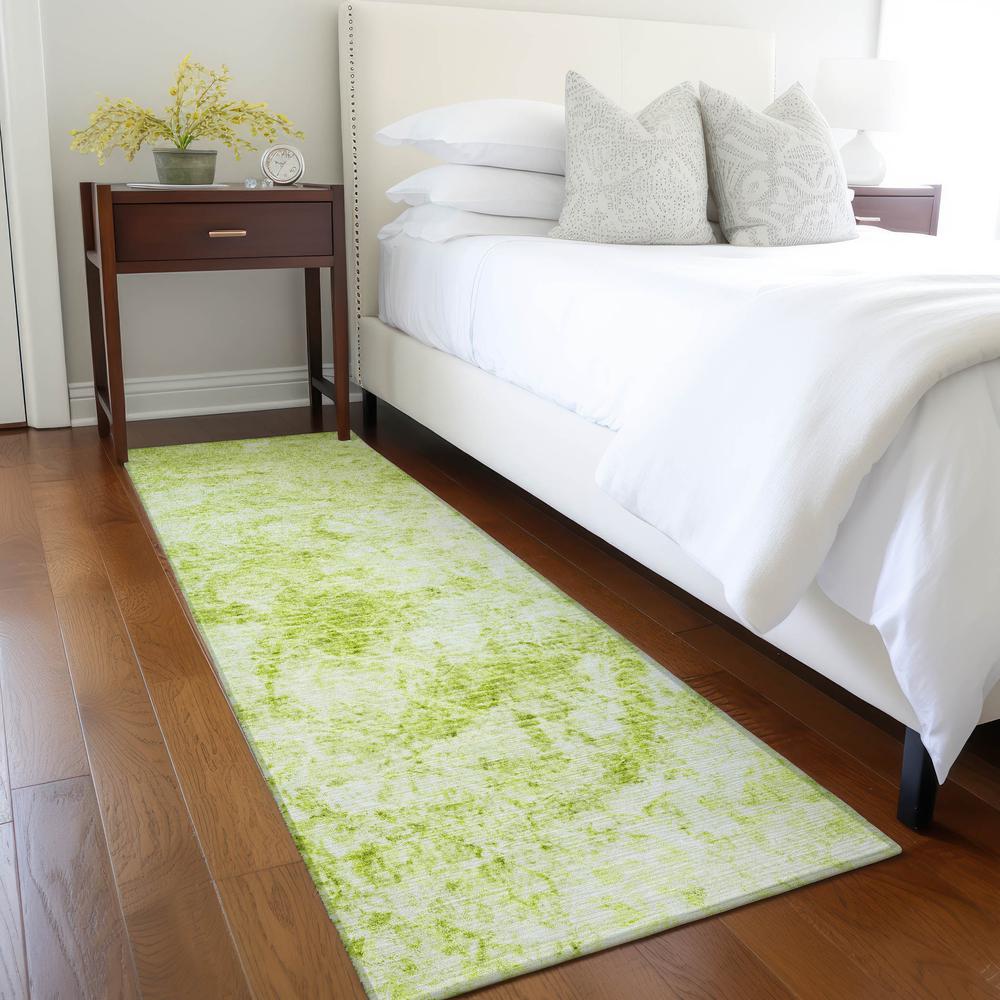 Chantille ACN553 Green 2'3" x 7'6" Rug. Picture 6