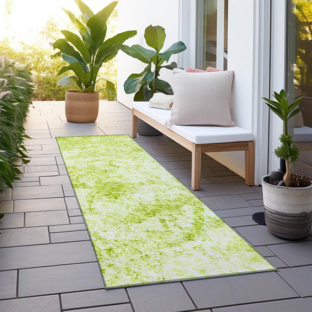 Chantille ACN553 Green 2'3" x 7'6" Rug. Picture 7
