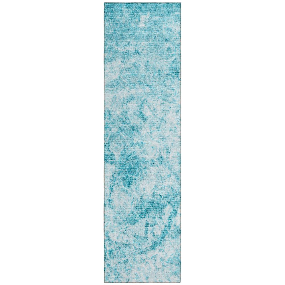 Chantille ACN553 Teal 2'3" x 7'6" Rug. Picture 1