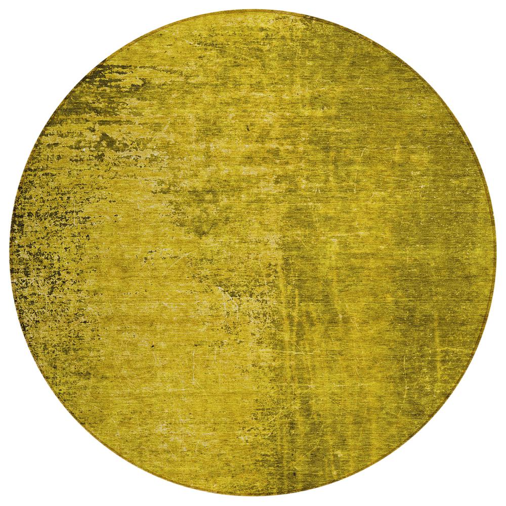 Chantille ACN554 Gold 8' x 8' Rug. Picture 1