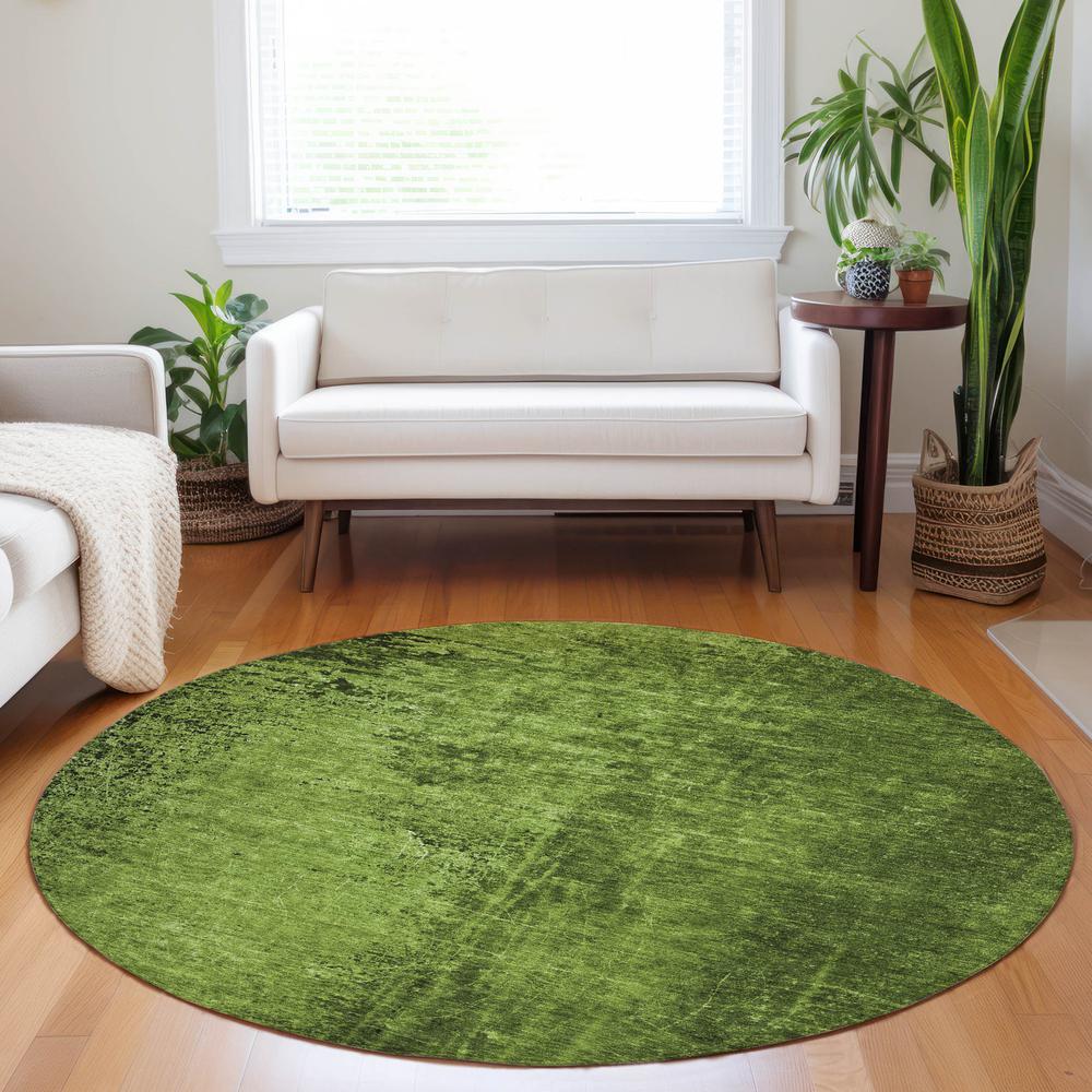 Chantille ACN554 Green 8' x 8' Rug. Picture 6