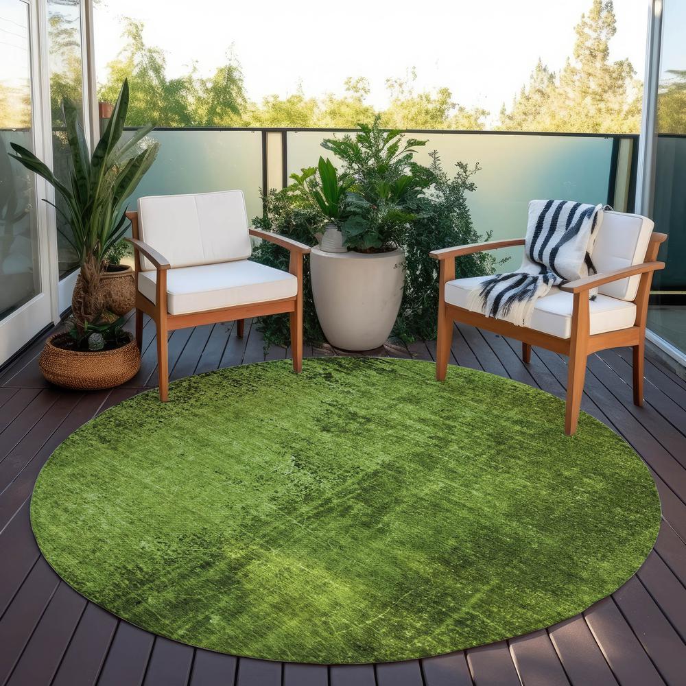 Chantille ACN554 Green 8' x 8' Rug. Picture 7