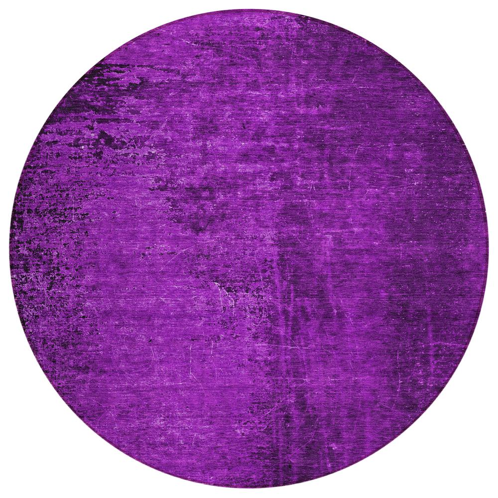 Chantille ACN554 Purple 8' x 8' Rug. Picture 1