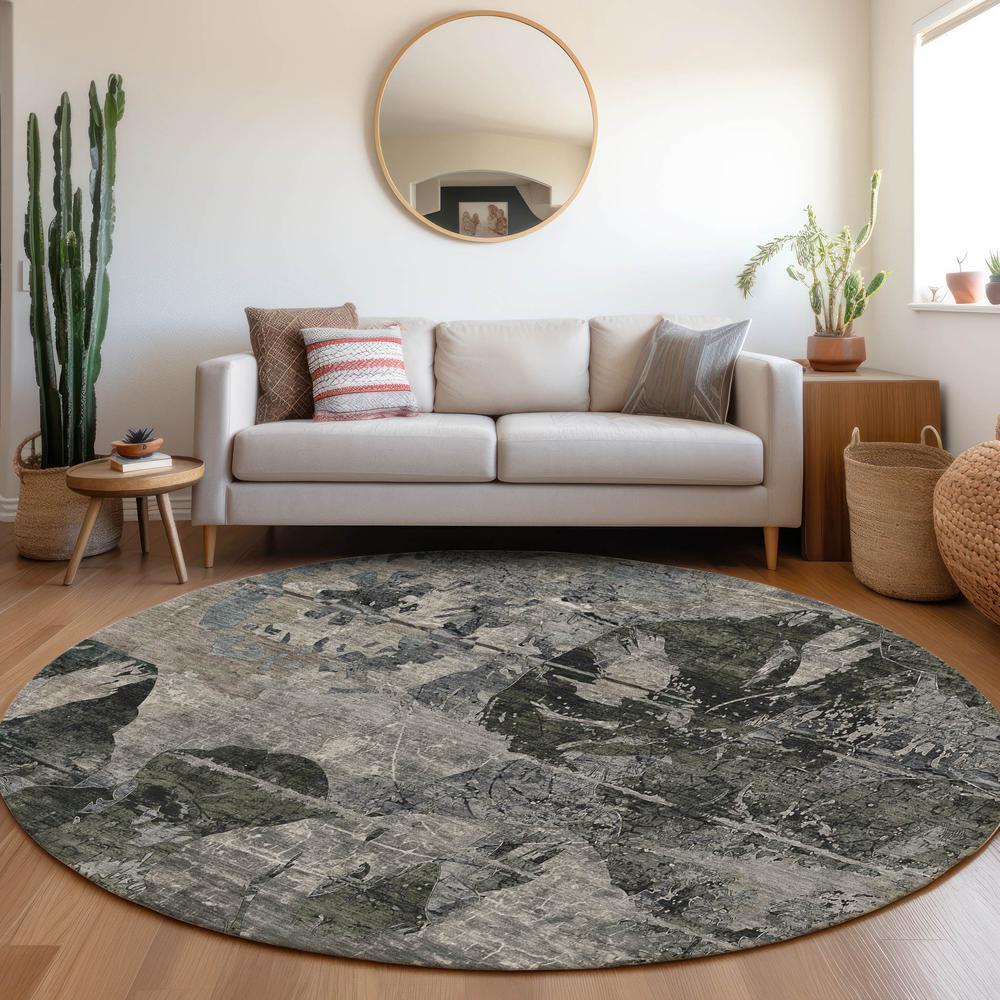 Chantille ACN555 Gray 8' x 8' Rug. Picture 6