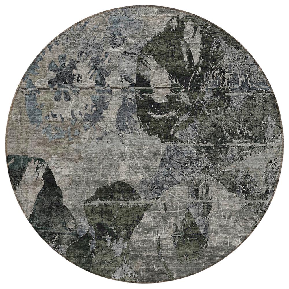 Chantille ACN555 Gray 8' x 8' Rug. Picture 1