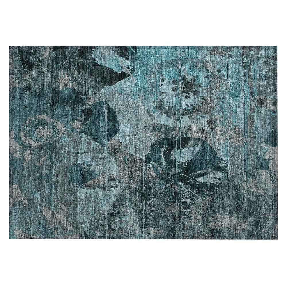 Chantille ACN555 Teal 1'8" x 2'6" Rug. Picture 1