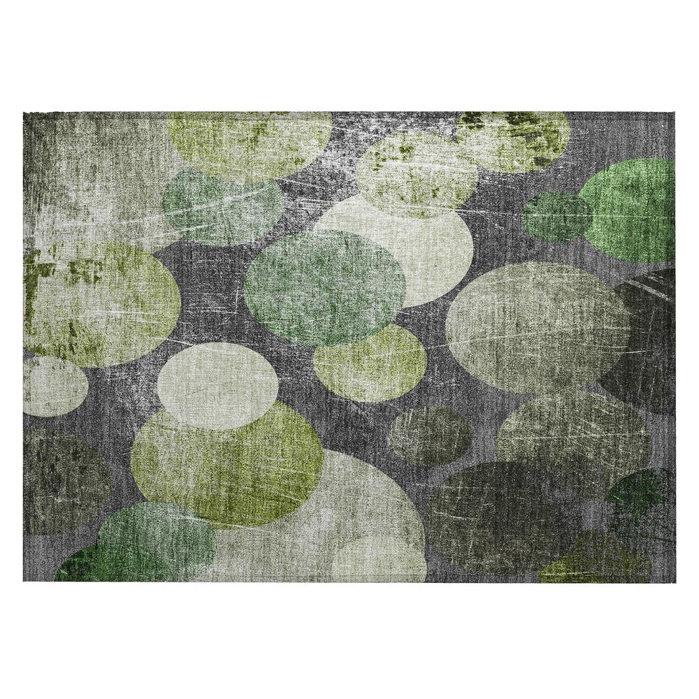 Chantille ACN556 Green 1'8" x 2'6" Rug. Picture 1