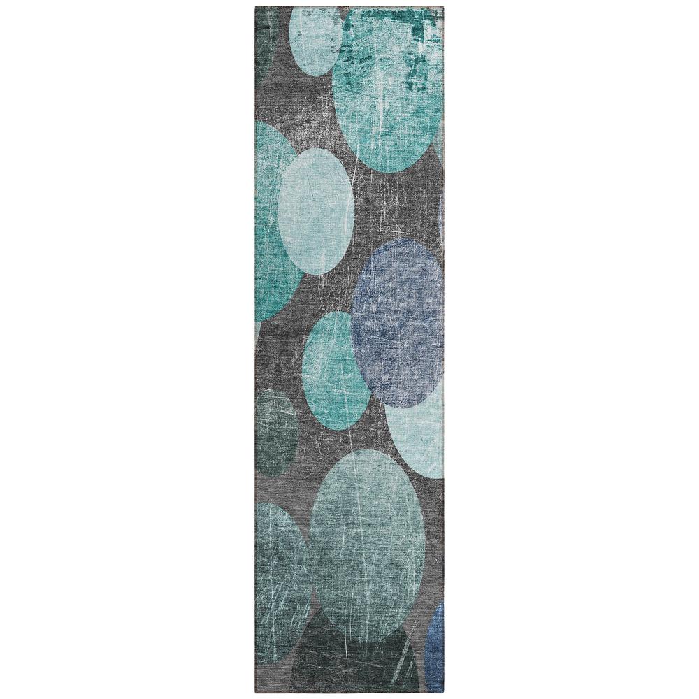 Chantille ACN556 Teal 2'3" x 7'6" Rug. Picture 1