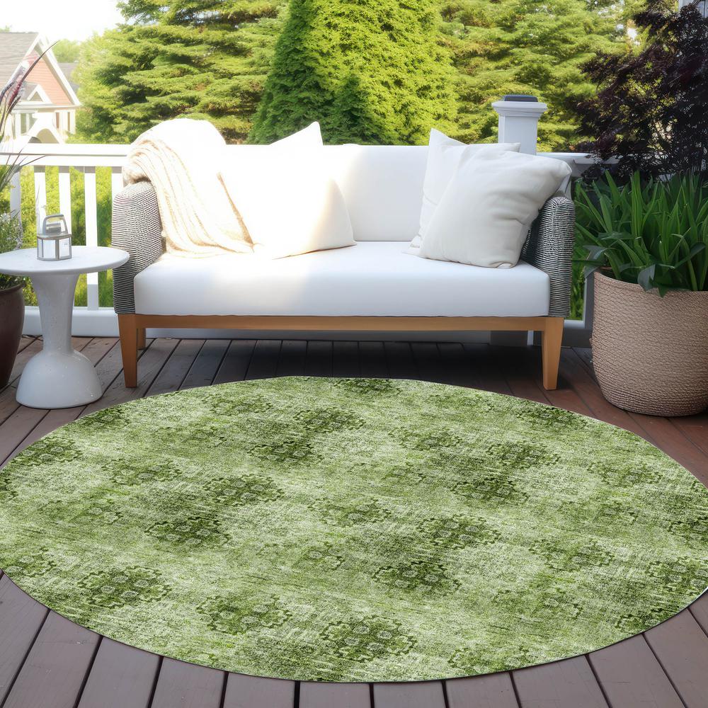Chantille ACN557 Green 8' x 8' Rug. Picture 7