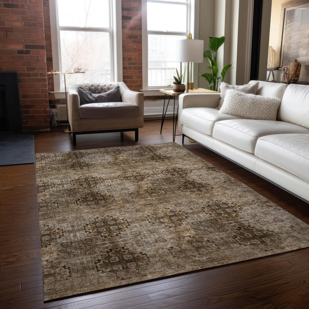 Chantille ACN557 Brown 2'6" x 3'10" Rug. Picture 6