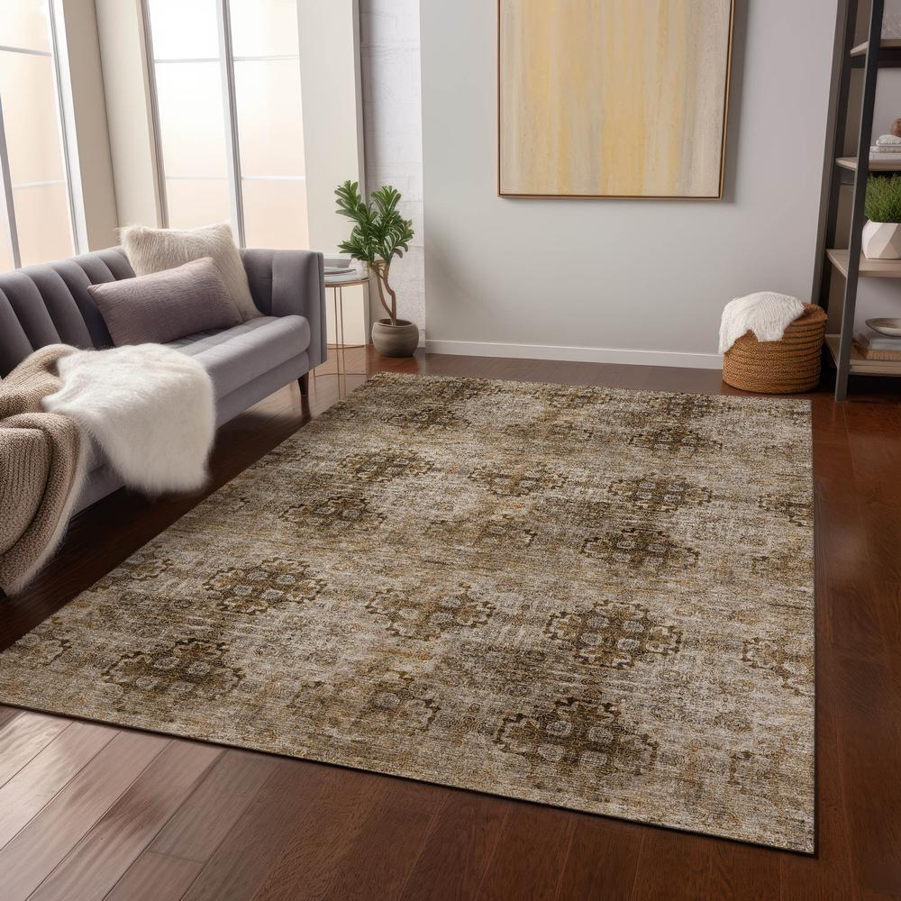 Chantille ACN557 Brown 2'6" x 3'10" Rug. Picture 7