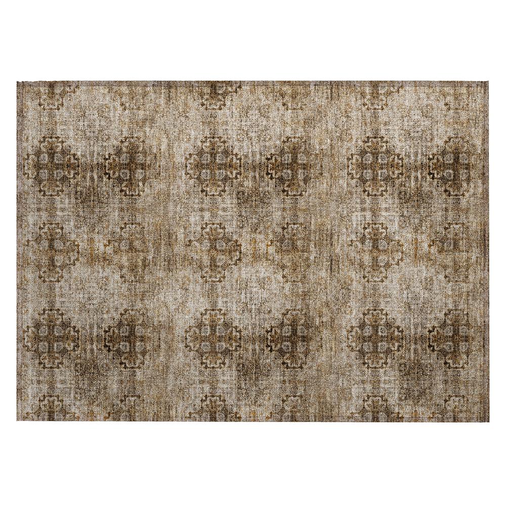 Chantille ACN557 Brown 1'8" x 2'6" Rug. Picture 1