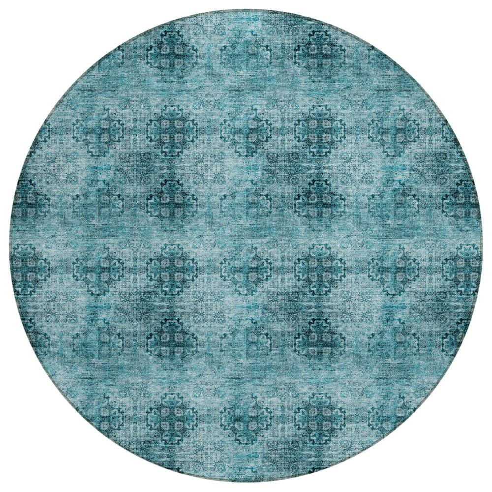 Chantille ACN557 Teal 8' x 8' Rug. The main picture.