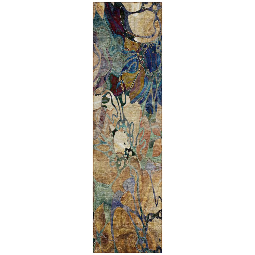 Chantille ACN558 Brown 2'3" x 7'6" Rug. Picture 1