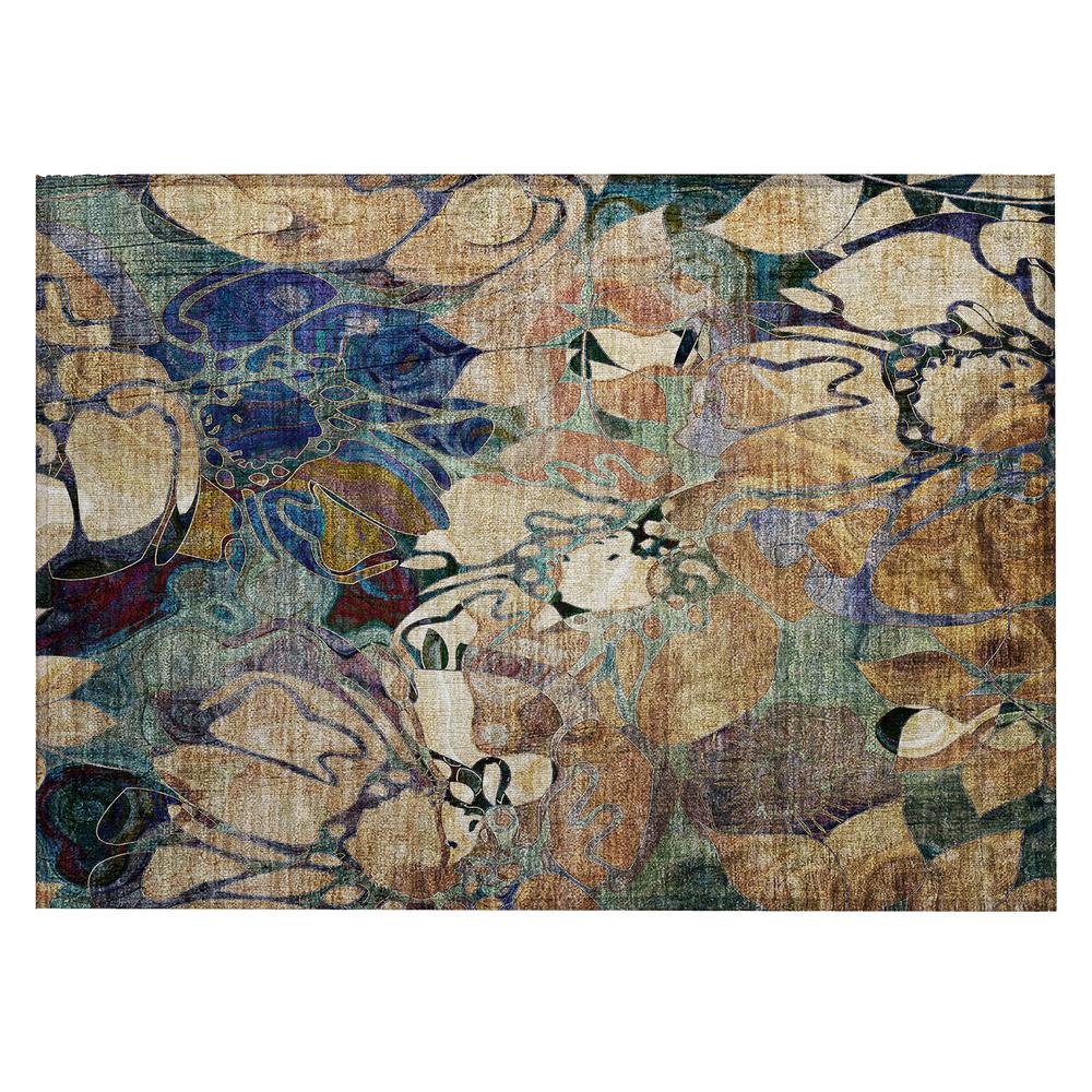 Chantille ACN558 Brown 1'8" x 2'6" Rug. Picture 1