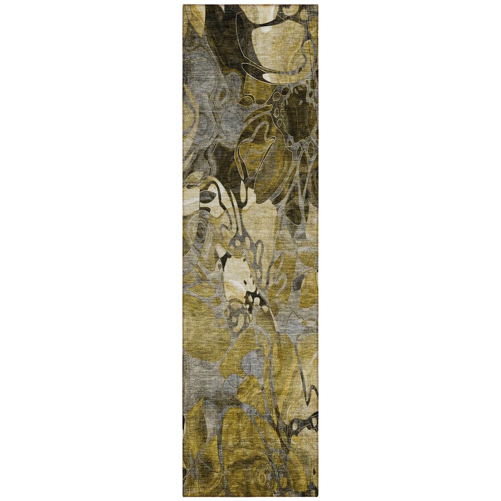 Chantille ACN558 Brown 2'3" x 7'6" Rug. Picture 1
