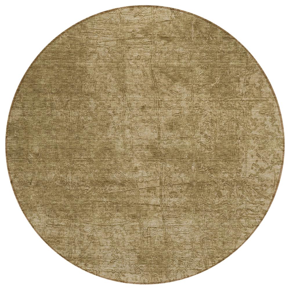 Chantille ACN559 Brown 8' x 8' Rug. Picture 1