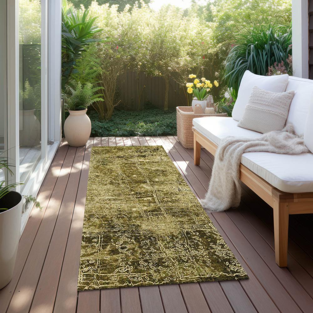 Chantille ACN559 Brown 2'3" x 7'6" Rug. Picture 7