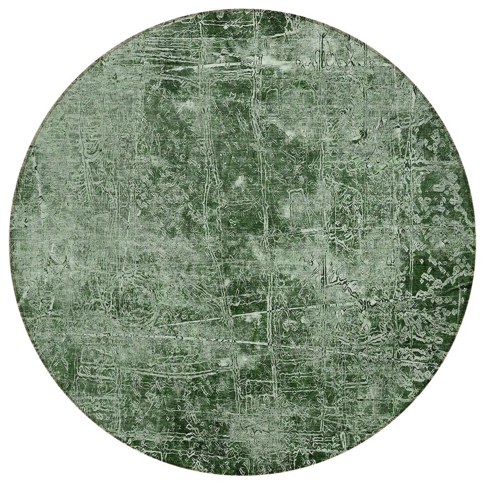 Chantille ACN559 Green 8' x 8' Rug. Picture 1