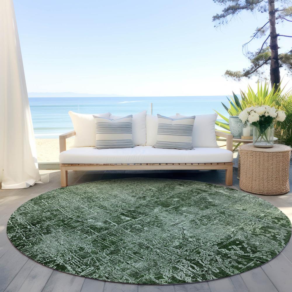 Chantille ACN559 Green 8' x 8' Rug. Picture 8