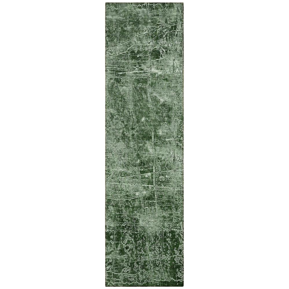 Chantille ACN559 Green 2'3" x 7'6" Rug. Picture 1