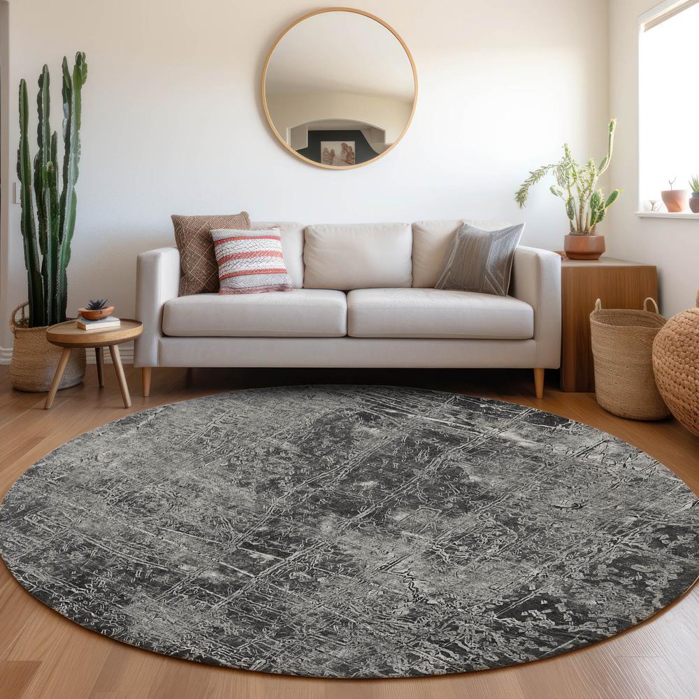 Chantille ACN559 Gray 8' x 8' Rug. Picture 6