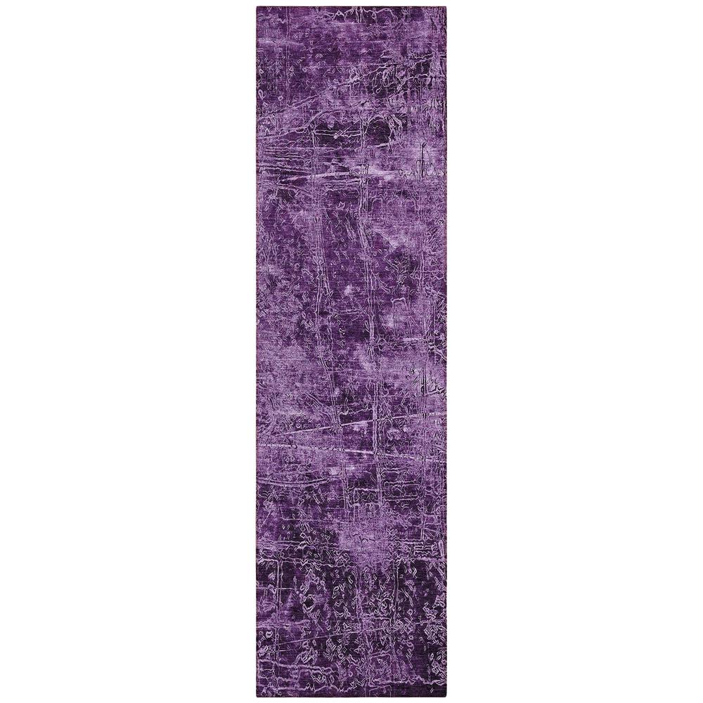 Chantille ACN559 Purple 2'3" x 7'6" Rug. Picture 1