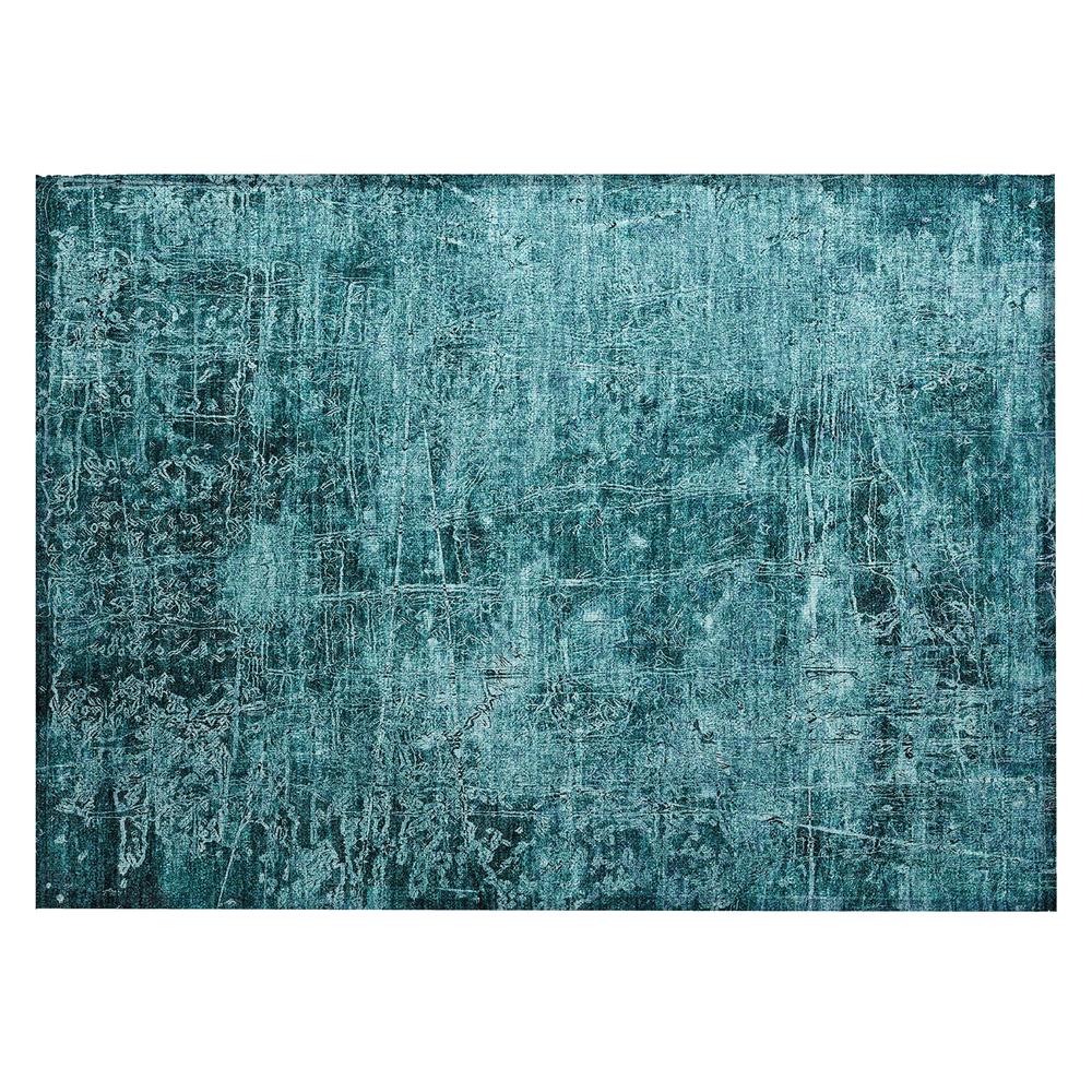 Chantille ACN559 Teal 1'8" x 2'6" Rug. Picture 1
