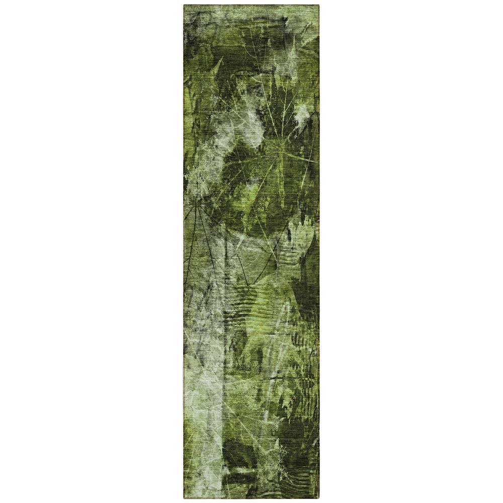 Chantille ACN560 Green 2'3" x 7'6" Rug. Picture 1