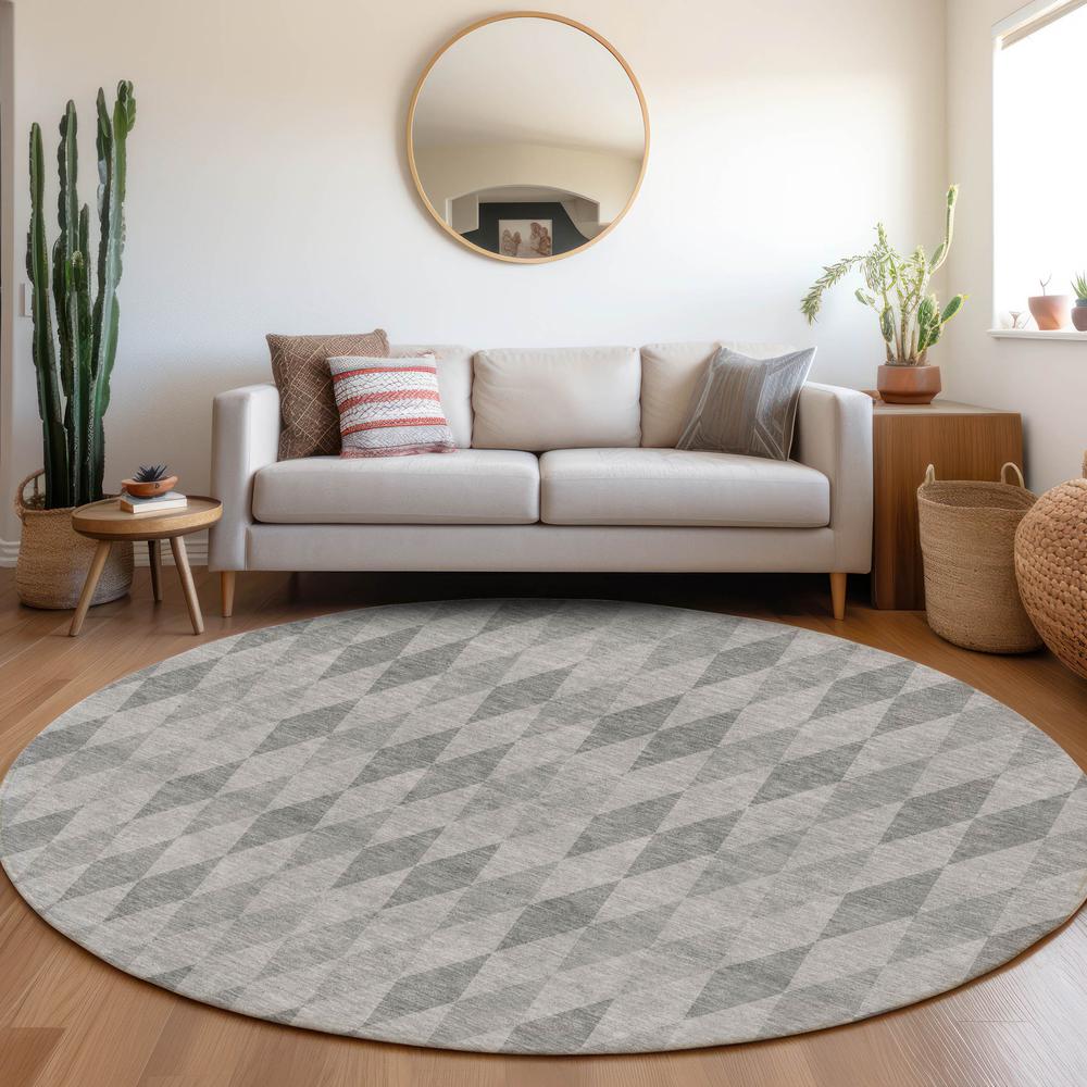 Chantille ACN561 Gray 8' x 8' Rug. Picture 6