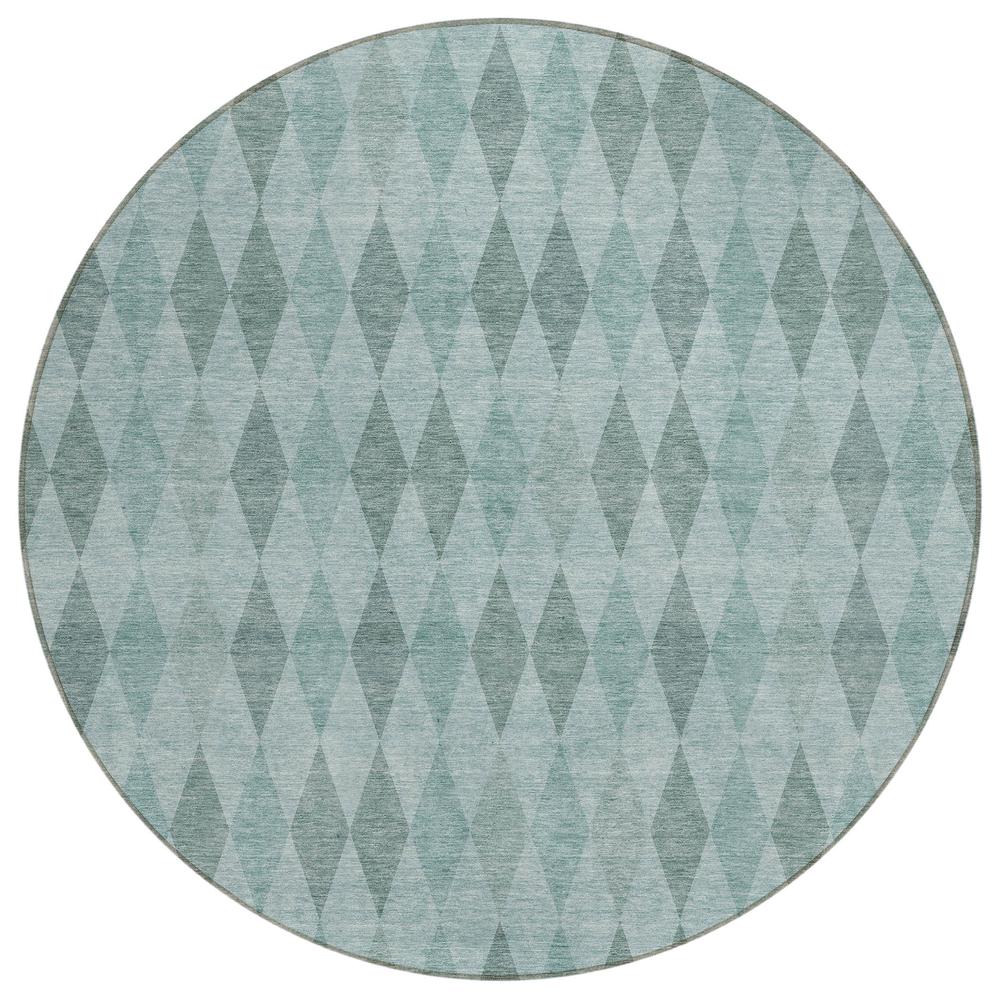 Chantille ACN561 Teal 8' x 8' Rug. Picture 1