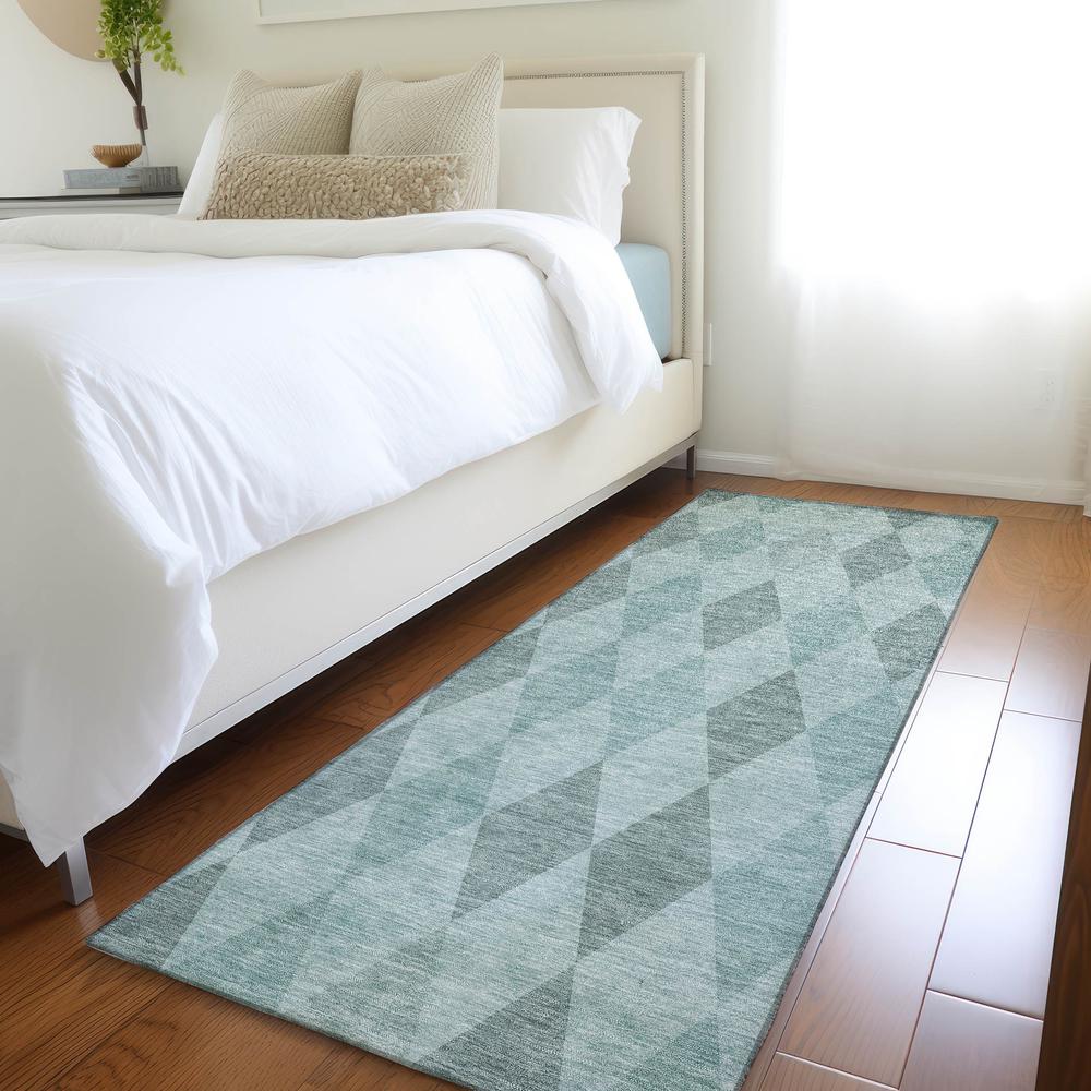 Chantille ACN561 Teal 2'3" x 7'6" Rug. Picture 6