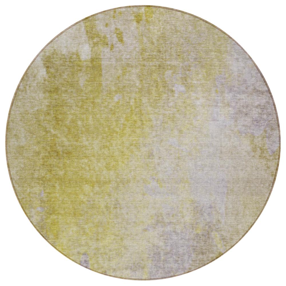 Chantille ACN562 Gold 8' x 8' Rug. Picture 1