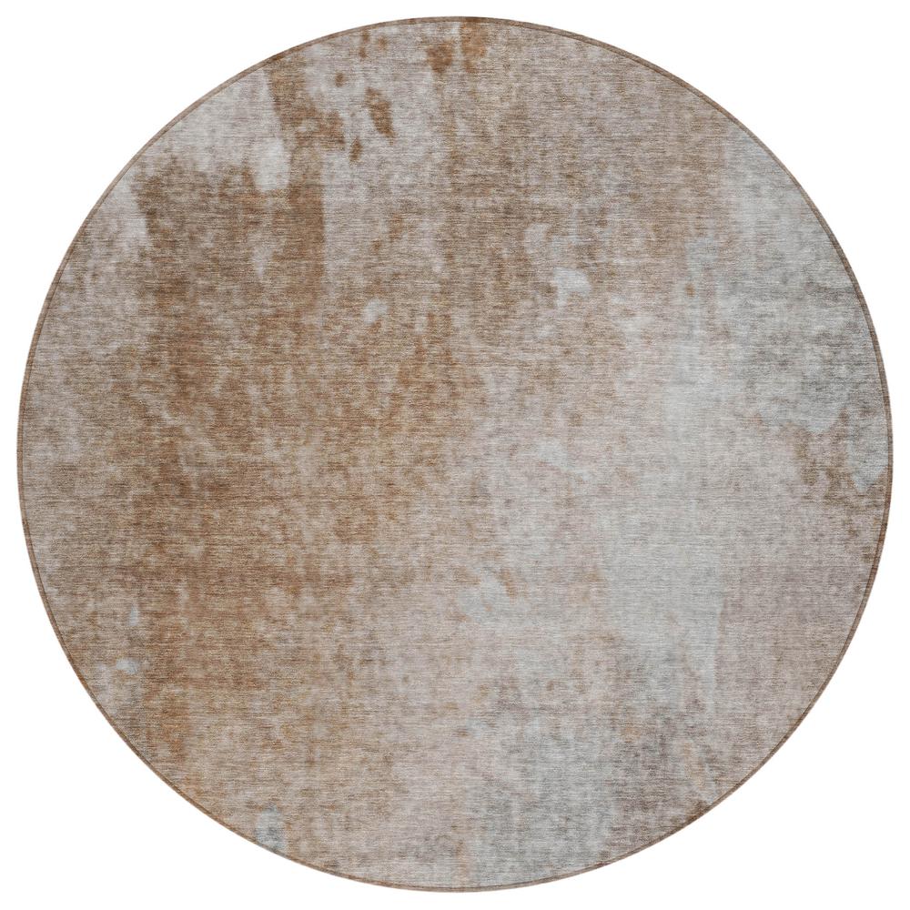 Chantille ACN562 Brown 8' x 8' Rug. Picture 1