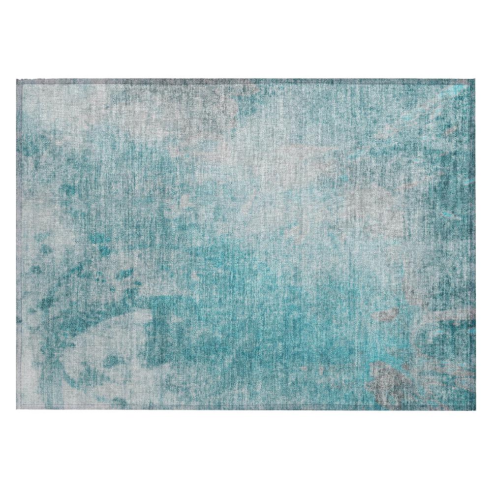 Chantille ACN562 Teal 1'8" x 2'6" Rug. Picture 1